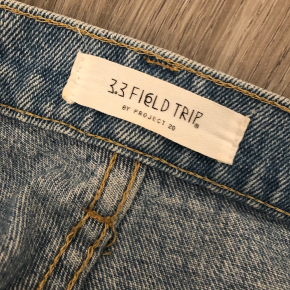 3.3 Field Trip (Korean) high waist denim shorts - Picture 4 of 5